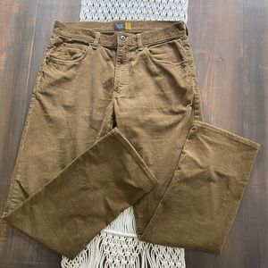 J Crew Straight corduroy pants 32x34